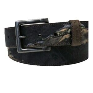 Mossy Oak Men's Eclipse Stretch Belt Brown Tab Size 30-32 NWT